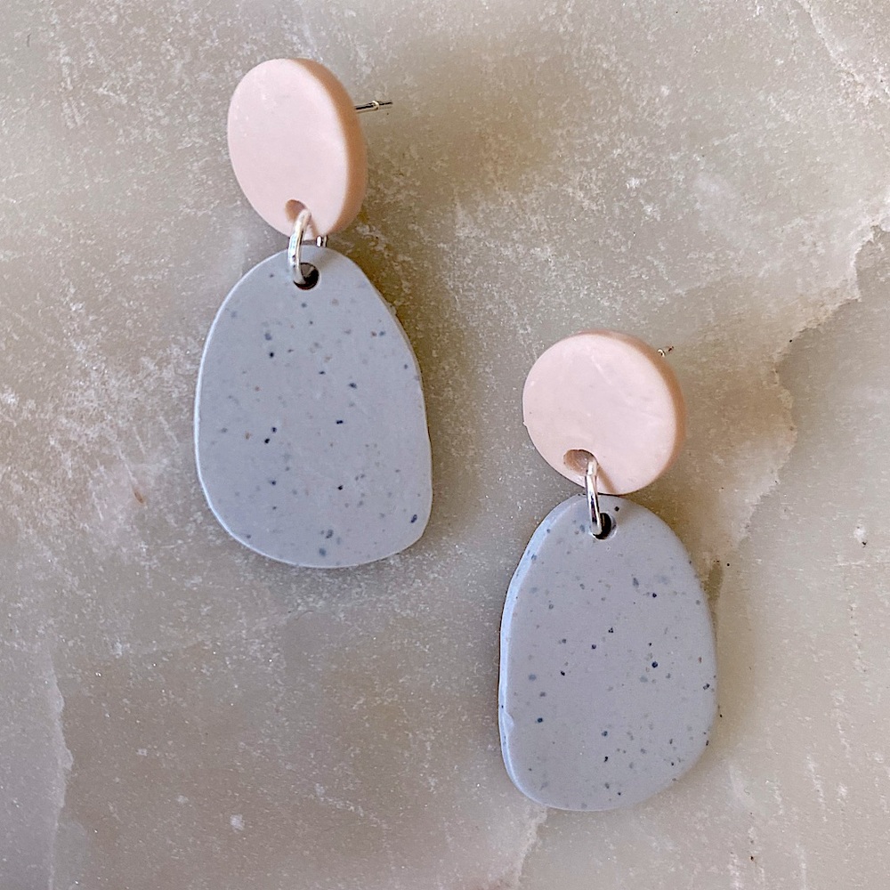 🆕Handmade Clay Earrings - Picture 3 of 9